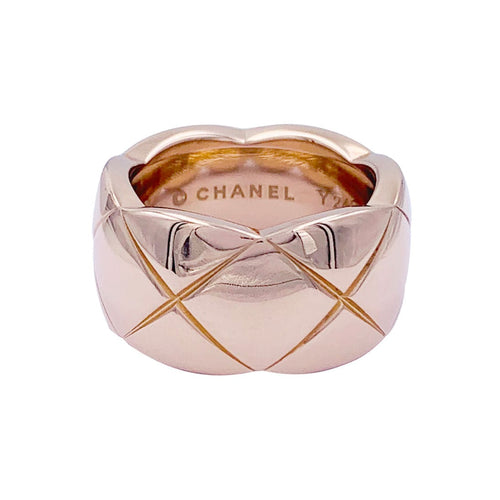 Bague 52 Bague Chanel, "Coco Crush", en or rose. 58 Facettes 33007