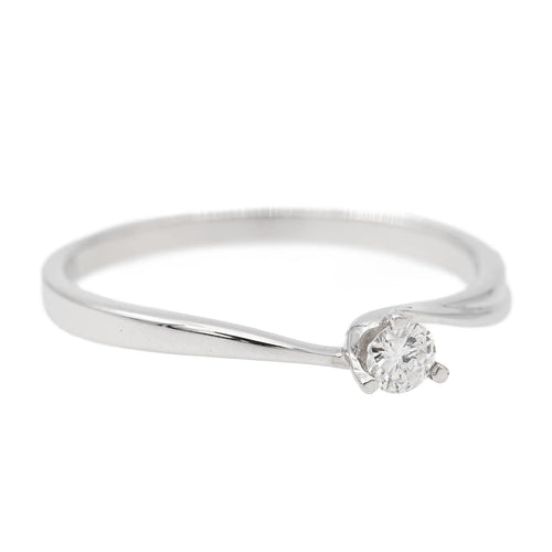 Bague 53 Bague Solitaire Or blanc Diamant 58 Facettes 2682326CD