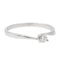 Bague 53 Bague Solitaire Or blanc Diamant 58 Facettes 2682326CD