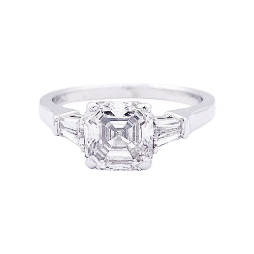 Bague 49 Bague Graff "Promise" platine, diamants. 58 Facettes 33450