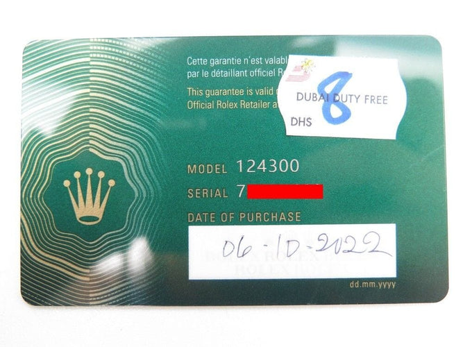 Montre montre ROLEX 124300 oyster perpetual 41 mm automatique 58 Facettes 246507