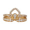 Bague 53 Bague Chaumet "Joséphine - Eclat Floral" en or rose, diamants. 58 Facettes 31805