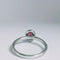 Bague Bague en or blanc diamants et rubis 58 Facettes 5569