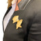 Broche Broche Repossi "noeud" en ors jaune et blanc, diamants. 58 Facettes 31272