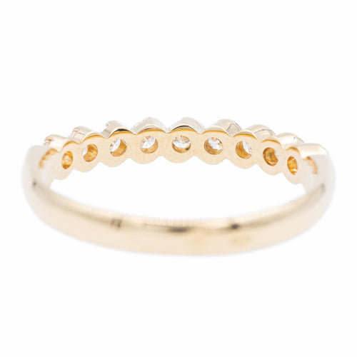 Bague 54 Bague Alliance Or jaune Diamant 58 Facettes 2282673CN