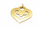 Pendentif O.J. Perrin Pendentif Coeur Légendes Or jaune 58 Facettes 1186446CN