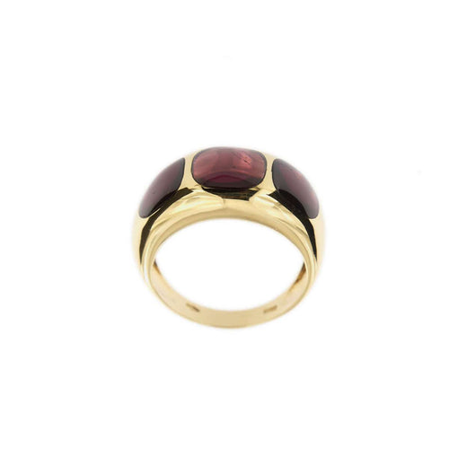 Bague Bague avec grenats 58 Facettes 31196
