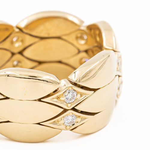 Cartier Pierścionek z żółtego złota z diamentem