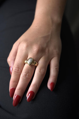 Bague 56.5 Bague or jaune diamant 58 Facettes 2505160CN