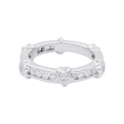 Bague 51 Bague Chanel, "Comète", or blanc, diamants. 58 Facettes 32969