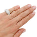 Bague 47 Bague Mauboussin, "Nadja", or blanc, diamants. 58 Facettes 31214