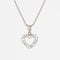 Pendentif Pendentif cœur de diamants 58 Facettes 21-836