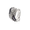 Bague 57 Bague bandeau diamants et saphirs 58 Facettes 24509