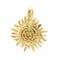 Pendentif Ciondolo sole con zaffiri 58 Facettes 33075
