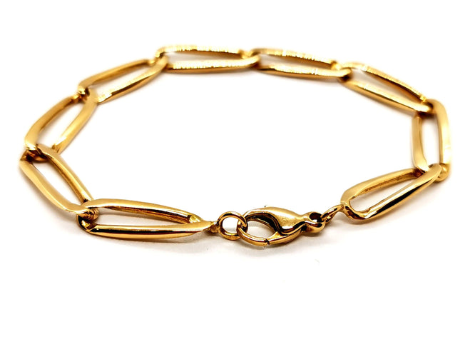 Bracelet Bracelet Maille cheval Or jaune 58 Facettes 1468363CN