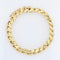 Bracelet Bracelet or jaune gourmette limée 58 Facettes 21-763