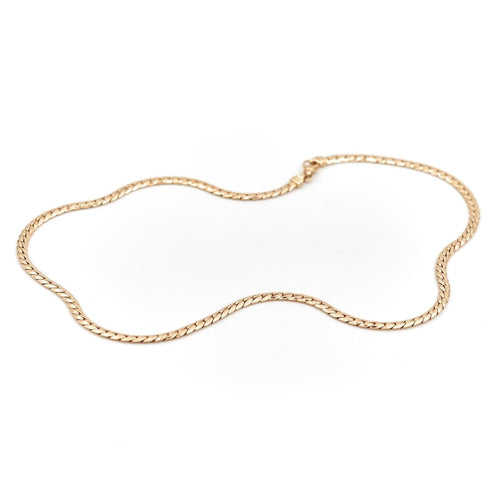 Collier Collier Maille anglaise Or jaune 58 Facettes 1752205CN