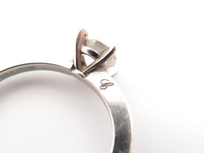 Bague 50 bague solitaire CHOPARD 829074-9006 for ever t50 en platine diamants 0.5ct 58 Facettes 250047
