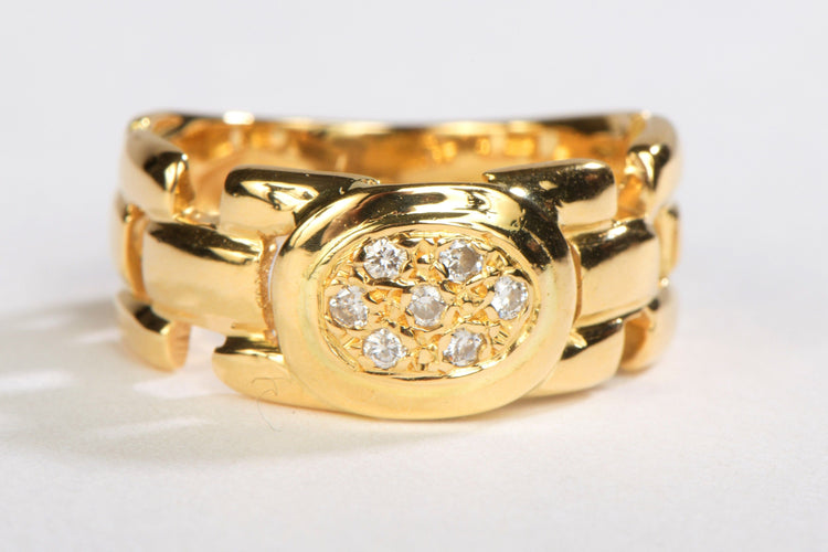 Bague 52 Bague Or jaune Diamant 58 Facettes 00321CN