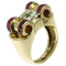 Bague 54 Bague diamant, rubis 58 Facettes 10074-4199