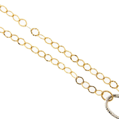 Collier Collier deux or 58 Facettes 33785