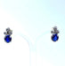 Boucles d'oreilles Sapphires and diamonds earrings 58 Facettes