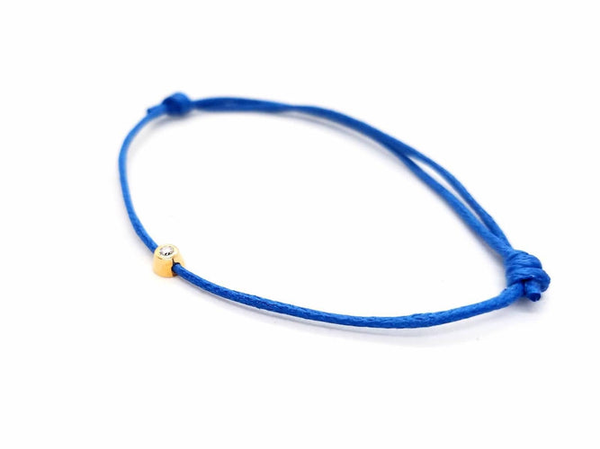 Bracelet Bracelet Cordon Or rose Diamant 58 Facettes 578849RV