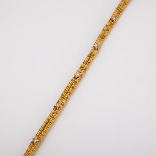 Bracelet Bracelet double tresse Diamants 58 Facettes 342.175