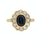 Bague 50 Bague marguerite saphir et diamants 58 Facettes 1-1173/1