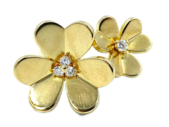 Bague Bague Van Cleef & Arpels "Entre les doigts Frivole" or jaune et diamants 58 Facettes