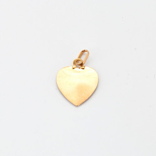 Pendentif Médaille d'amour Augis forme coeur 58 Facettes