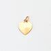 Pendentif Médaille d'amour Augis forme coeur 58 Facettes
