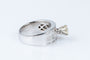 Bague 54 Bague Solitaire accompagné diamant 0.45ct 58 Facettes BG-14141-96
