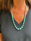 Collier COLLIER CHUTE TURQUOISES 58 Facettes 054561