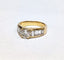 Bague 55 Bague or jaune diamants 58 Facettes 1-678/1