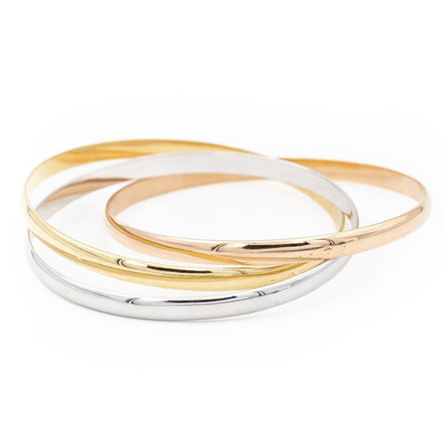 Bracelet Bracelet 3 ors Or blanc 58 Facettes 2201733CN