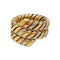 Bague 52 Bague Bulgari, "Tubogas", trois ors. 58 Facettes 31525