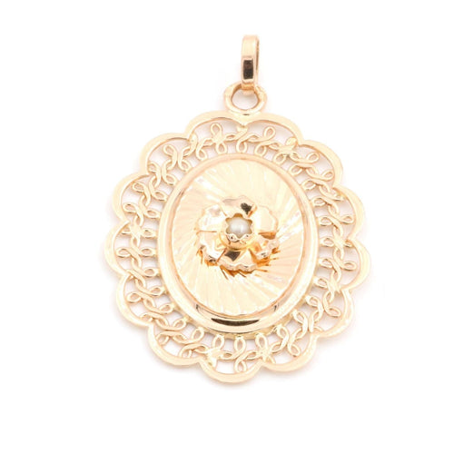 Collier Pendentif Or rose 58 Facettes 1969287CN