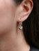Boucles d'oreilles Paire de dormeuses vintage or et diamants 58 Facettes J91