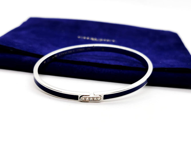 Bracelet Chaumet Bracelet Jonc Liens Or blanc Diamant 58 Facettes 1600576CN