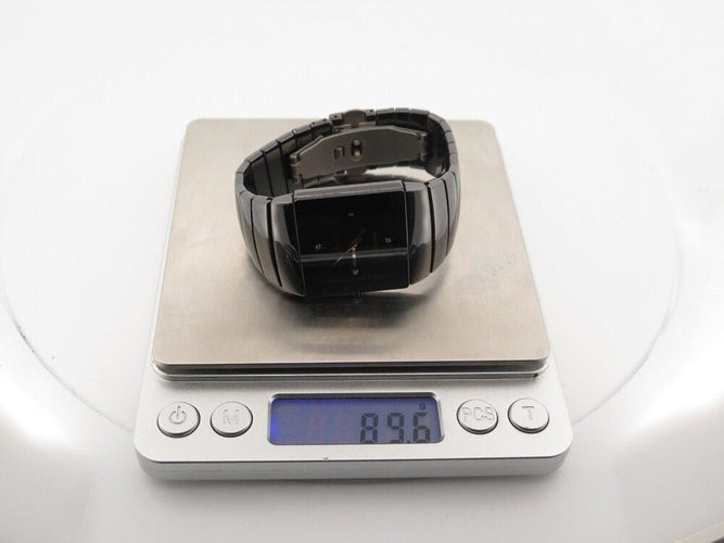 Montre montre RADO sintra jubile 152.0335.3 ceramique noir 30mm quartz 58 Facettes 253024