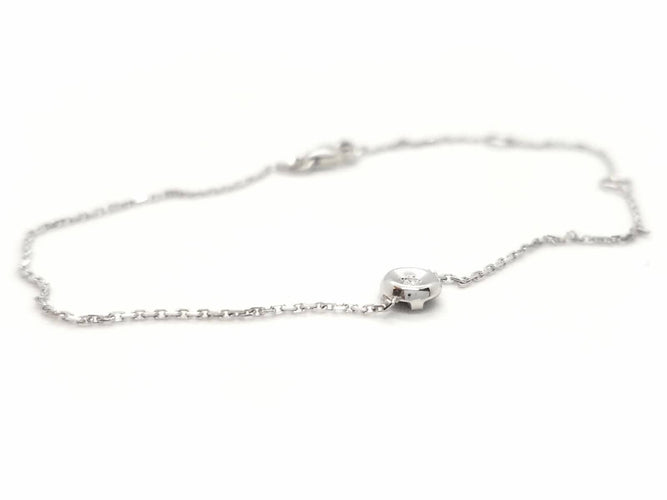 Bracelet Bracelet Or blanc Diamant 58 Facettes 578966RV