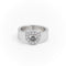 Bague 53 Chopard Bague Happy Diamond Or blanc Diamant 58 Facettes 2025673CN
