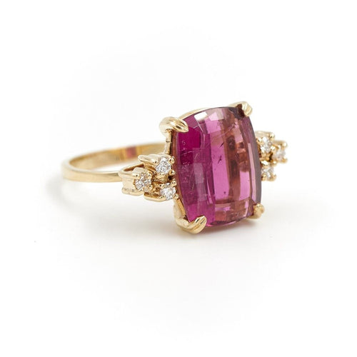 Bague 54 Bague Cocktail Or jaune Tourmaline 58 Facettes 1955907CN