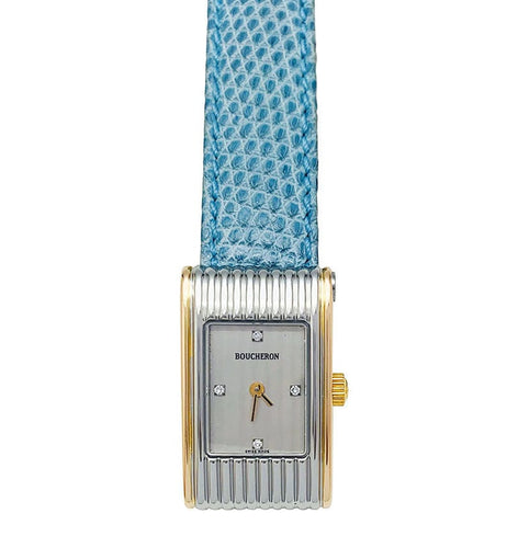 Montre Montre Boucheron "Reflet" bicolore, diamants. 58 Facettes 30749