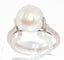 Bague Bague Perle Akoya et platine 58 Facettes 1