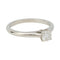 Bague 53 Solitaire Cartier, "1895", diamant 0,32 ct, platine. 58 Facettes 31089