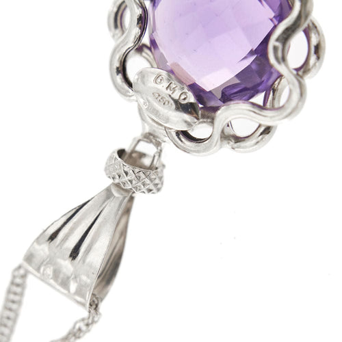 Collier Collier pendentif améthyste 58 Facettes 32943