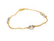 Bracelet Bracelet Grain de café Or jaune 58 Facettes 06449CD