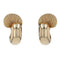 Boucles d'oreilles Clips d'oreilles en or rétro 58 Facettes 22-034